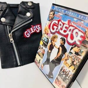 Grease DVD - Rockin’ Rydell Edition with Black Leather Jacket Case